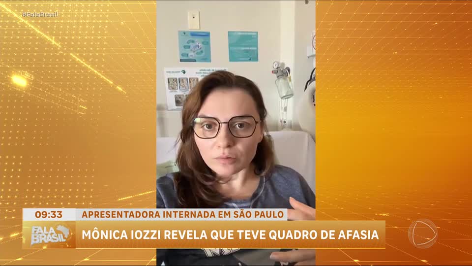 Mônica Iozzi é internada em São Paulo após reação adversa a medicamento