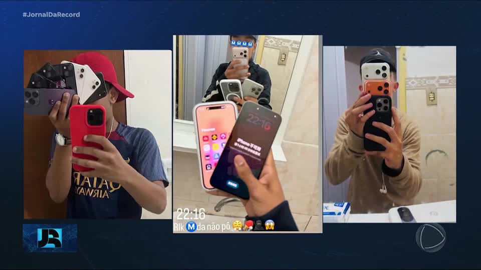 Criminosos publicam roubos que praticam nas redes sociais