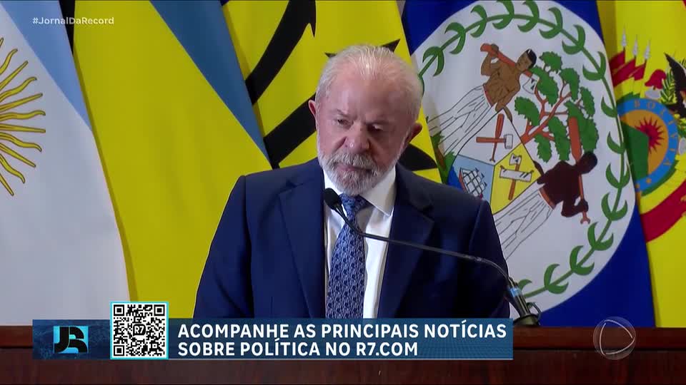 Lula se manifesta pela primeira vez sobre conflito no Oriente Médio e critica gastos com armamentos