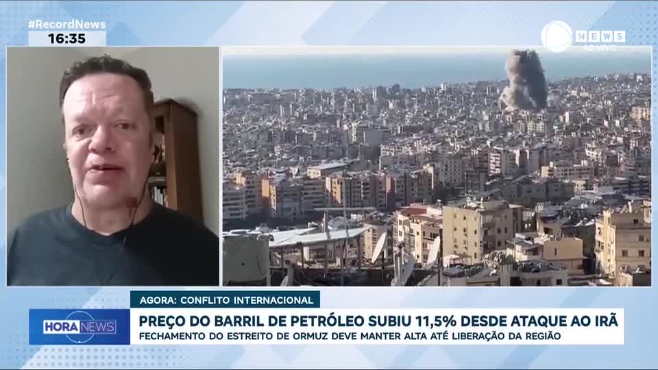 Preço do barril de petróleo subiu 11,5% desde ataque ao Irã
