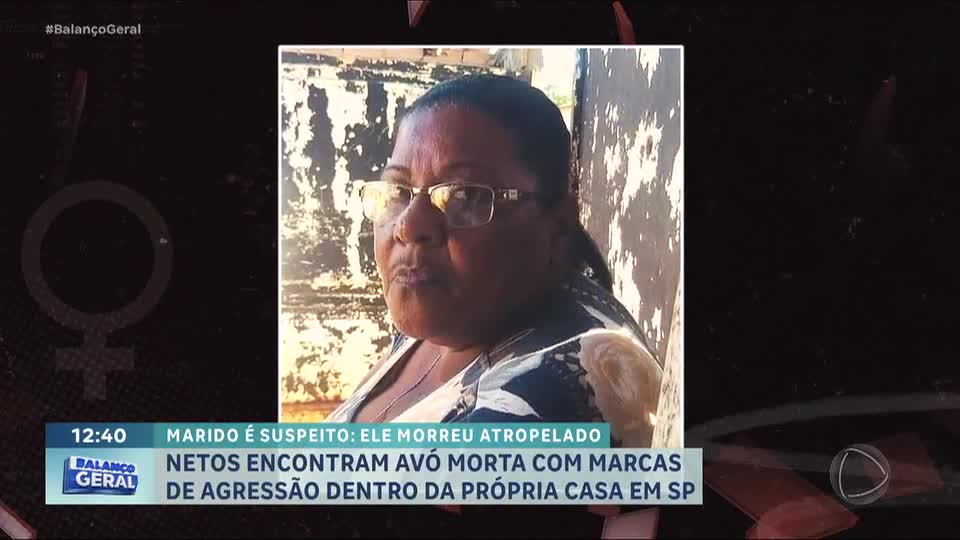 Balanço Pede Basta: Idosa é morta e suspeito morre atropelado após crime