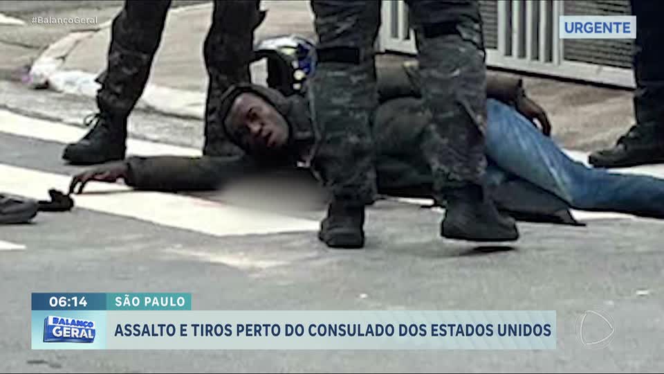 Troca de tiros próximo ao consulado dos EUA assusta moradores em São Paulo