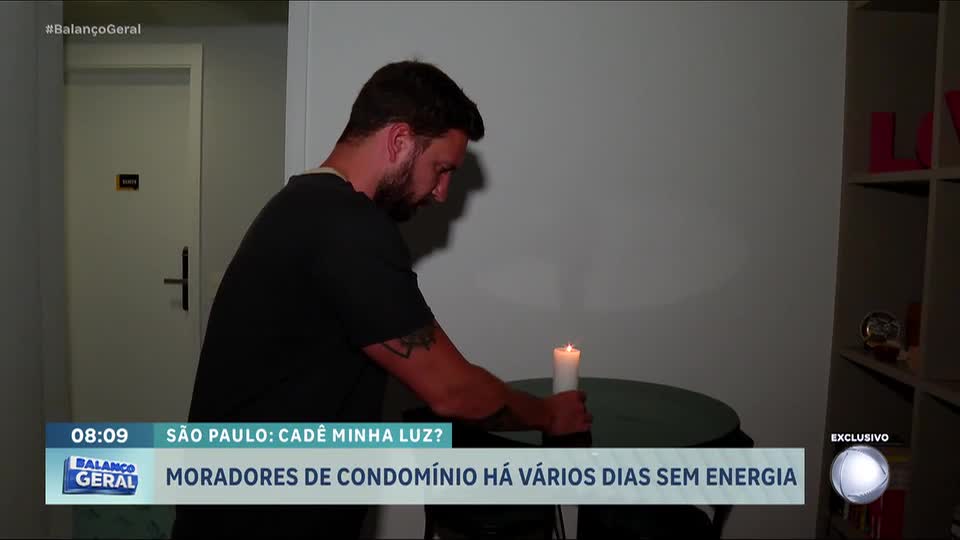 Moradores de condomínio em São Paulo sofrem há mais de duas semanas com falta de energia