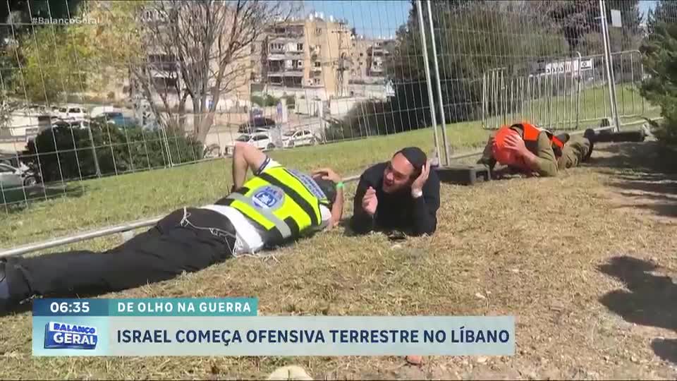 Israel inicia ofensiva terrestre no Líbano após ataques do Hezbollah