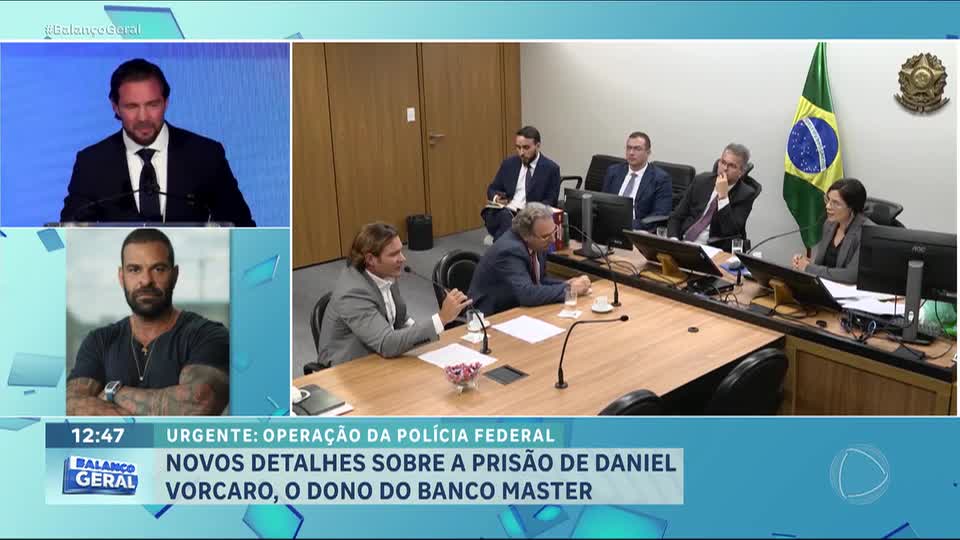 Daniel Vorcaro é preso novamente pela Polícia Federal após novas investigações sobre o Banco Master