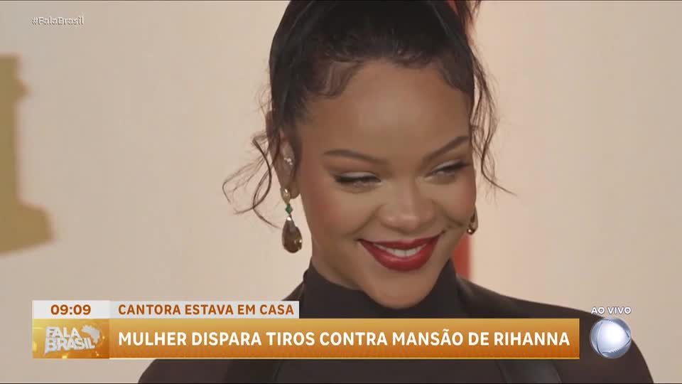Mansão da cantora Rihanna é alvo de tiros na Califórnia