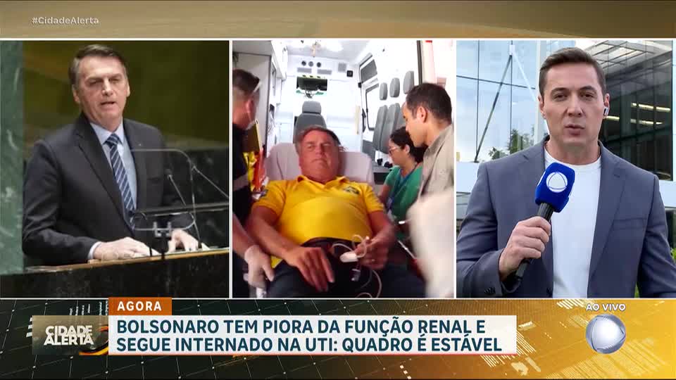 Jair Bolsonaro é internado na UTI em Brasília com broncopneumonia