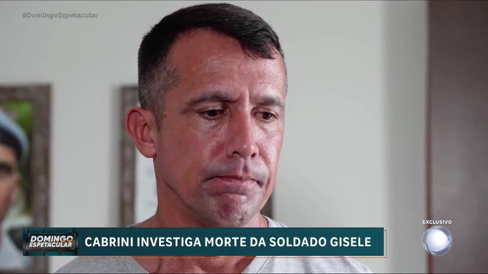 Caso PM Gisele: em entrevista exclusiva a Cabrini, coronel nega acusações de ter matado a esposa
