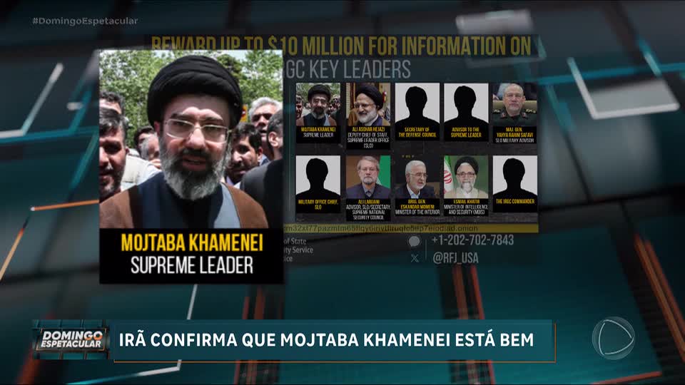 Irã anuncia que novo líder supremo está em ‘excelentes condições de saúde’