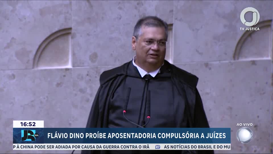 Flávio Dino proíbe uso da aposentadoria compulsória como punição a juízes