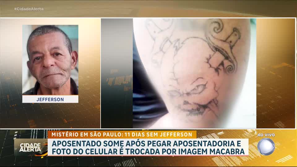 Aposentado some ao buscar pagamento em SP e tem foto do celular trocada por imagem misteriosa