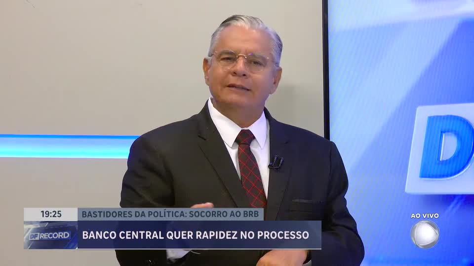Banco Central alerta sobre implantação da lei de socorro ao BRB