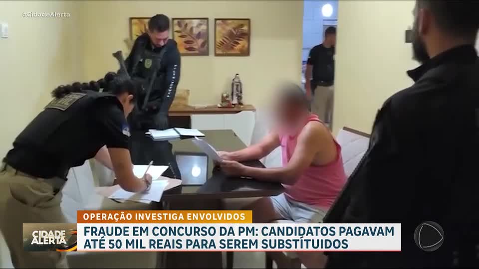 Operação policial descobre esquema de substituição de candidatos em concurso da PM no Tocantins