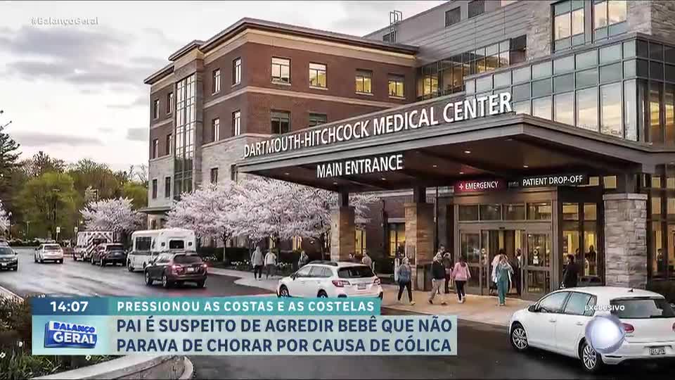 Pai é suspeito de agredir bebê que não parava de chorar por causa de cólicas