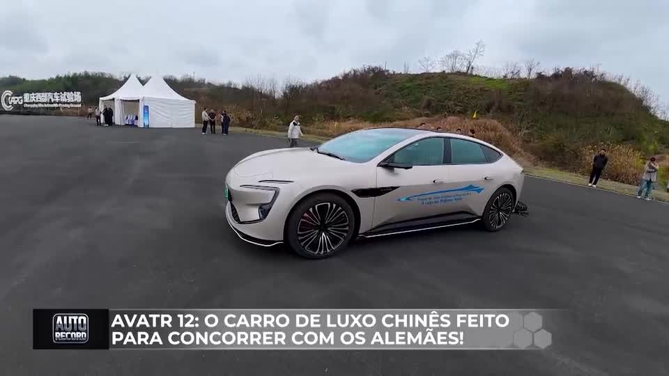 Avatr 12: carro de luxo chinês feito para concorrer com os alemães