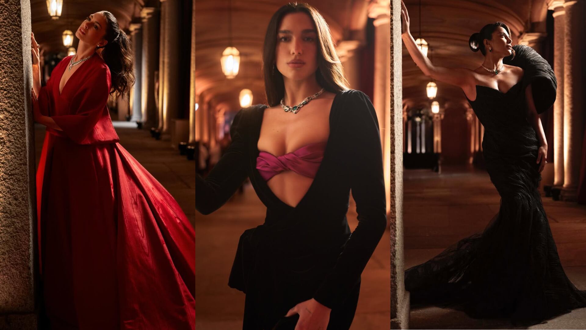 De edredom à saída de praia: looks de famosos chamam atenção no lançamento de marca de luxo