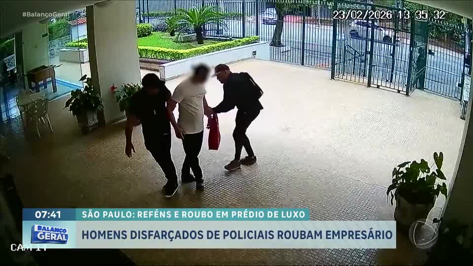 Falsos policiais invadem condomínio e assaltam empresário em bairro nobre de São Paulo