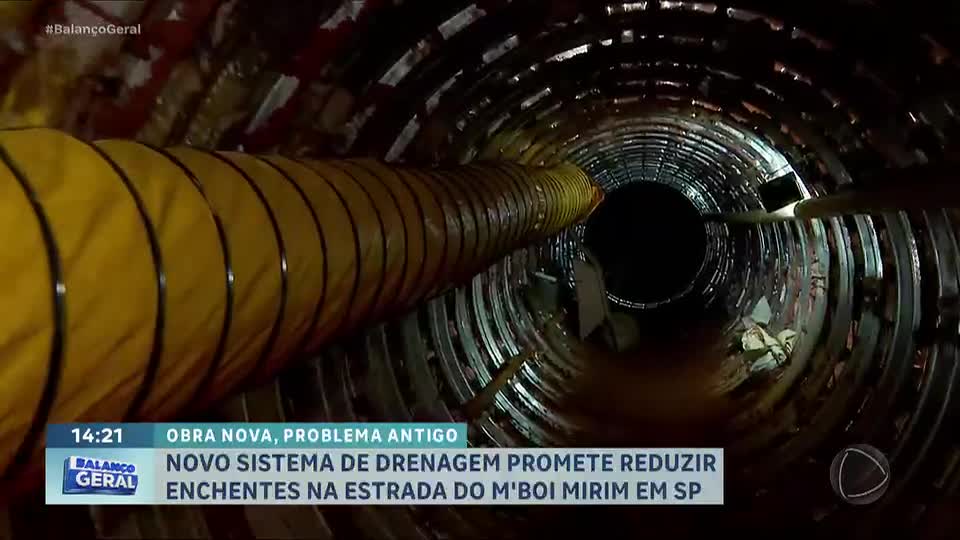 SP: novo sistema de drenagem promete reduzir enchentes na estrada do M’Boi Mirim