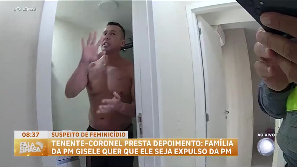 Família de Gisele Santana quer que Geraldo Neto seja expulso da polícia