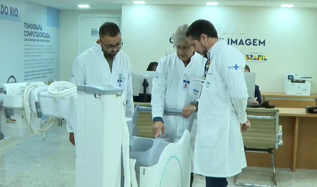Prefeito do Rio inaugura novo centro de imagens no Hospital Cardoso Fontes, em Jacarepaguá