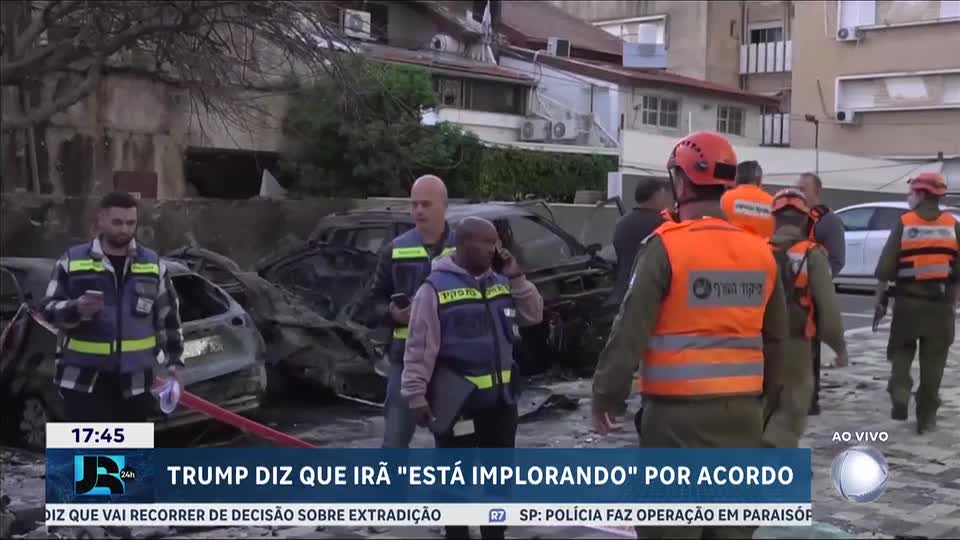 Donald Trump diz que Irã quer acordo enquanto ataques se intensificam no Oriente Médio