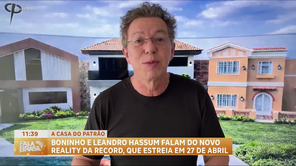 Boninho e Leandro Hassum falam sobre 'Casa do Patrão', que estreia em 27 de abril