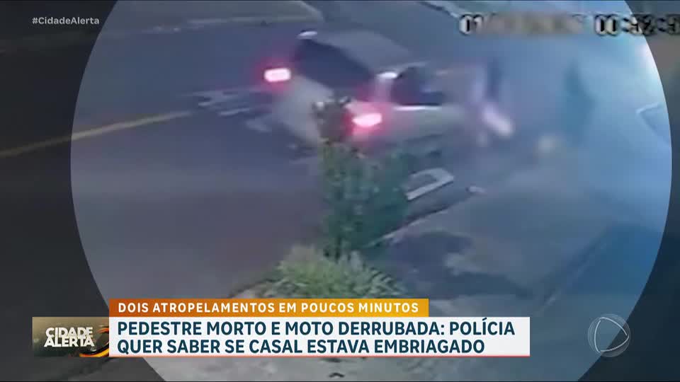 PR: motorista atropela pedestre e causa acidente em rodovia de Curitiba