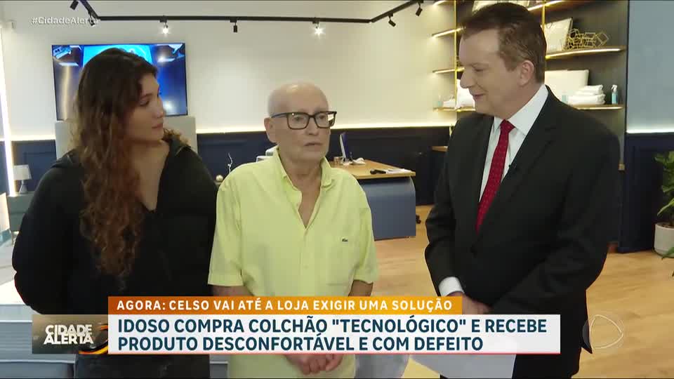 Patrulha do Consumidor: Idoso de 91 anos consegue reembolso após compra frustrada de colchão