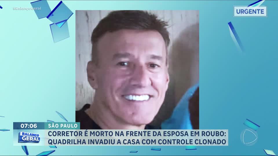 Quadrilha clona controle, invade casa e mata homem na frente da mulher em São Paulo