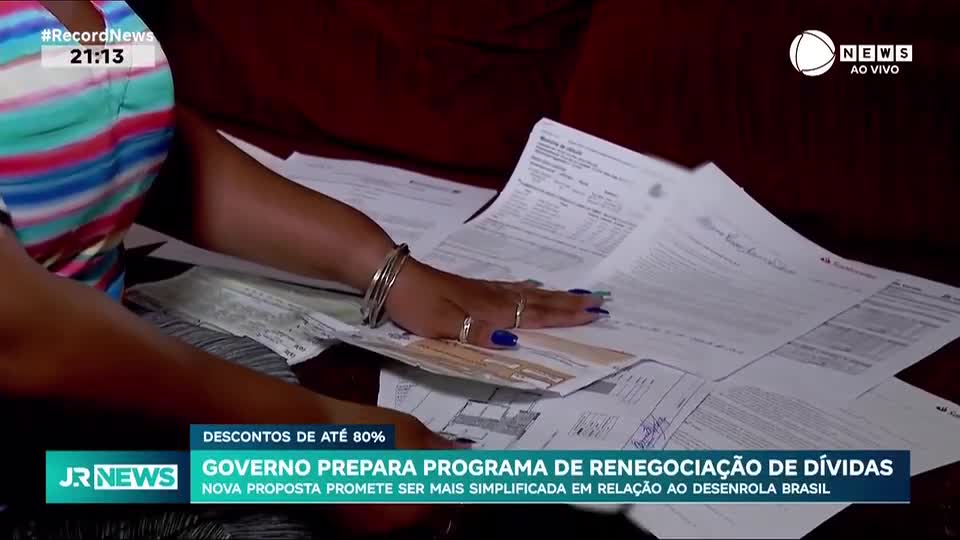 Governo prepara programa de renegociação de dívidas