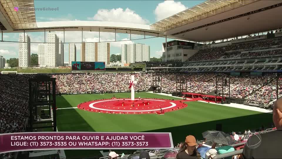 The Love School - Escola do Amor mostra detalhes do megaevento ‘Família ao Pé da Cruz’