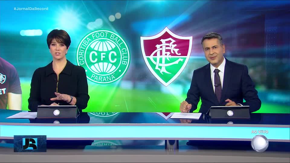 Com transmissão da RECORD, Coritiba e Fluminense se enfrentam de olho no topo da tabela