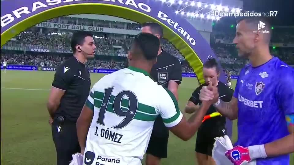 Assista à íntegra de Coritiba 1 x 1 Fluminense com R7 e Desimpedidos