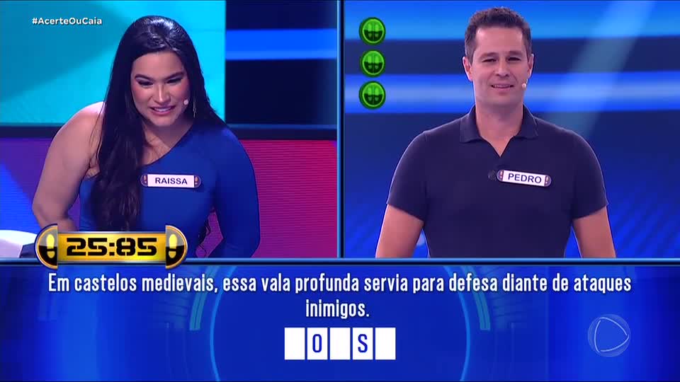 Pedro Leonardo é sorteado como líder e desafia Raissa Barbosa para o ringue do Acerte ou Caia!