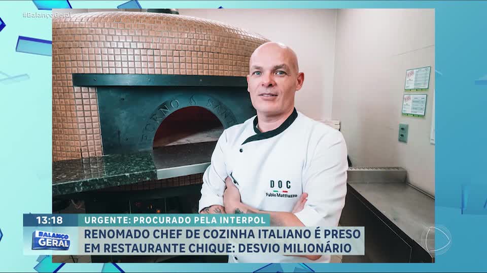 Chef é preso em restaurante de luxo em Fortaleza (CE) por desviar R$ 600 mil na Itália
