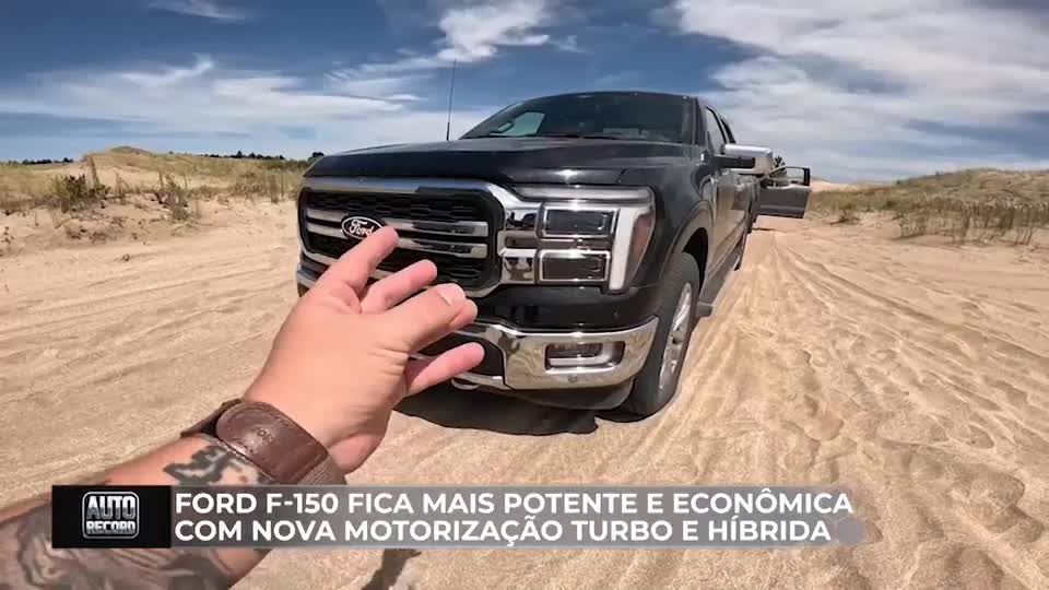 Ford F-150 fica mais potente e econômica com a nova motorização turbo e híbrida