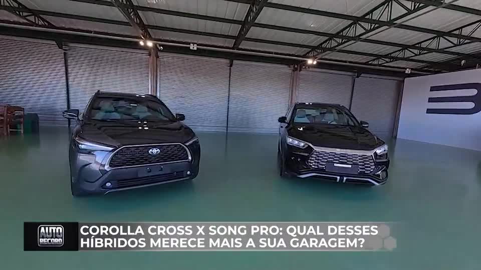 Corolla Cross x Song Pro: veja qual híbrido merece mais a sua garagem
