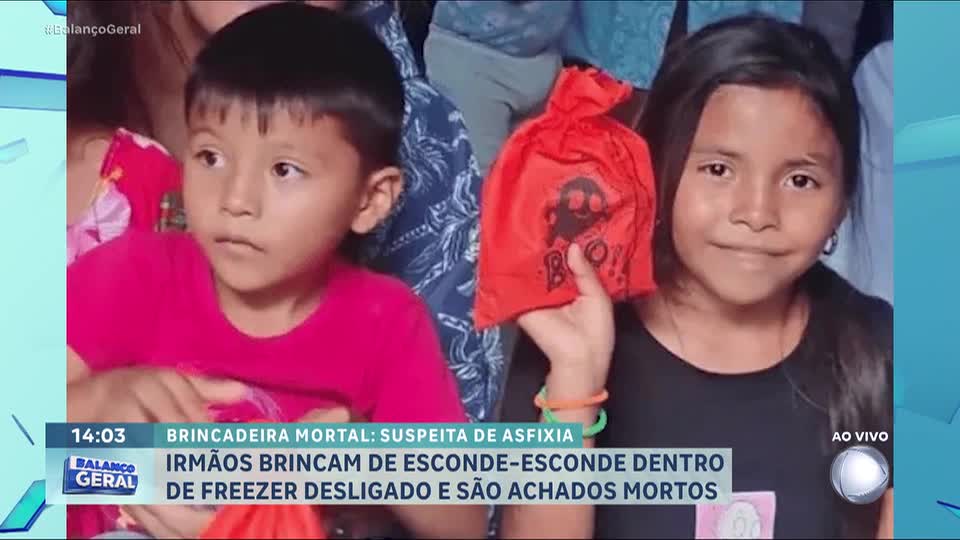 Crianças morrem em freezer durante brincadeira de esconde-esconde na Colômbia