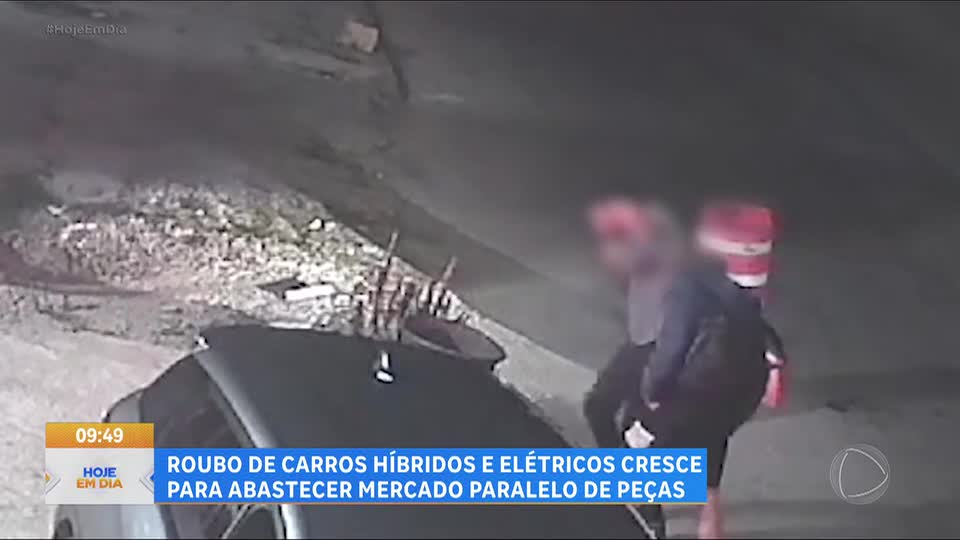Cresce o roubo de peças de carros elétricos e híbridos no Brasil