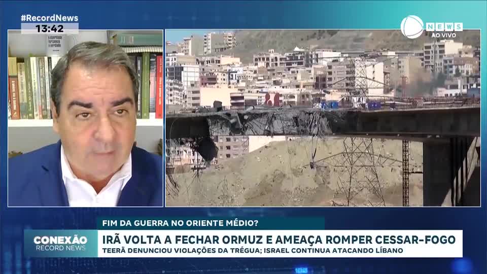 Irã volta a fechar Ormuz e ameaça romper cessar-fogo