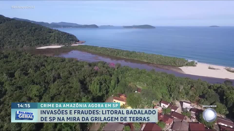 Terrenos são tomados por esquema de grilagem no litoral norte de SP