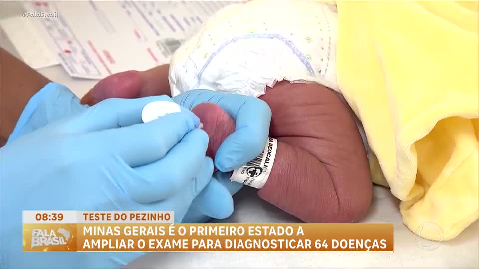 Minas Gerais amplia teste do pezinho para 64 doenças