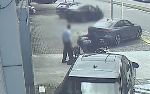 Vídeo flagra assalto em avenida movimentada da Barra da Tijuca em plena luz do dia