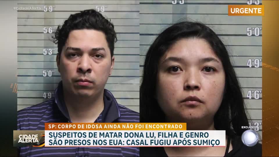 Caso Dona Lu: filha e genro são presos nos EUA por imigração ilegal
