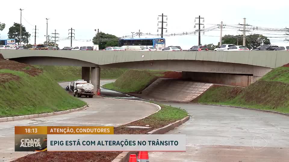 Mudanças no Trânsito na EPIG: liberado acesso ao Sudoeste (DF)