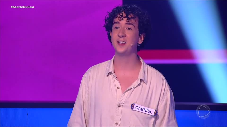 Gabriel Milane leva o avô para torcer por ele, mas perde para Giovanna Jacobina