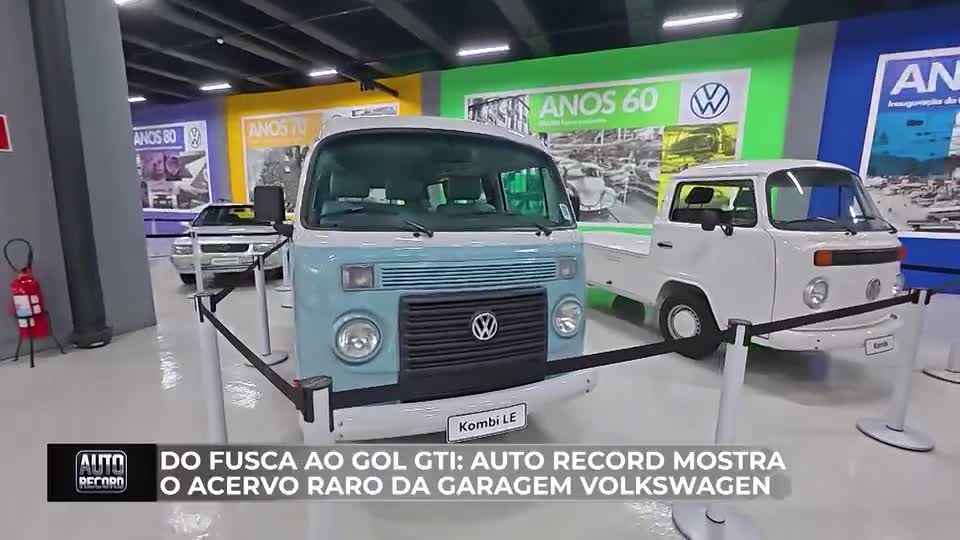 Museu Volkswagen exibe sua coleção de clássicos secretos