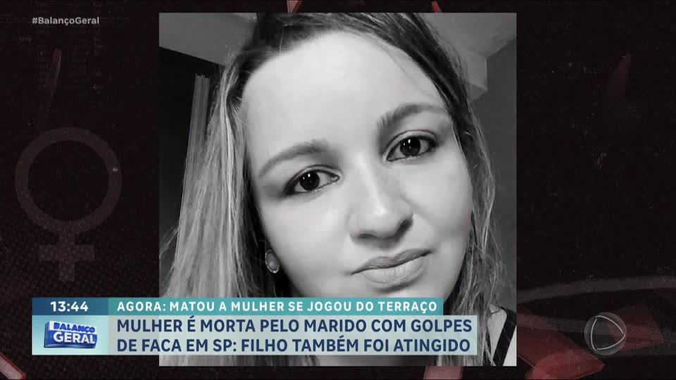 Balanço Pede Basta: Mulher é morta pelo marido com golpes de facão no ABC paulista