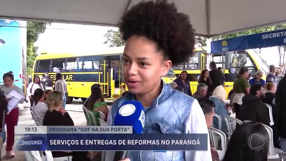 GDF realiza força-tarefa de serviços no Paranoá (DF)