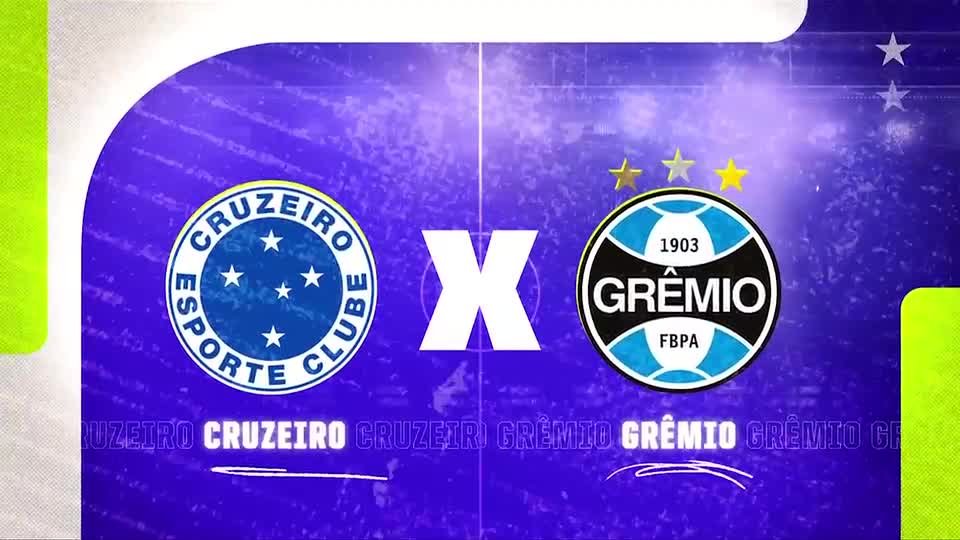 Cruzeiro e Grêmio se enfrentam pela 12ª rodada do Brasileirão neste sábado (18)